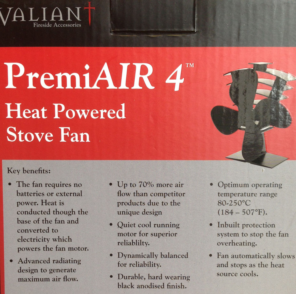 Valiant Stove Fan Premium 4
