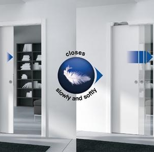 Eclisse Soft Closing Kit - up to 40Kg Wooden Door