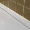 Waterstop seals tiles, shower trays, baths and kitchen work surfaces